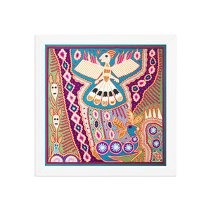 Huichol Yarn Painting Print • L - 152 - Huichol Arts