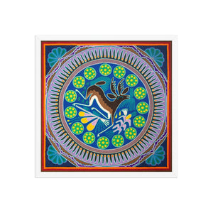 Huichol Yarn Painting Print • L - 154 - Huichol Arts
