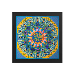 Huichol Yarn Painting Print • L - 155 - Huichol Arts