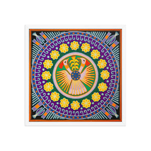 Huichol Yarn Painting Print • L - 158 - Huichol Arts