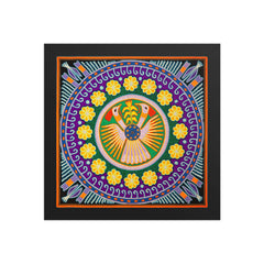 Huichol Yarn Painting Print • L - 158 - Huichol Arts