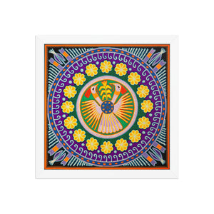 Huichol Yarn Painting Print • L - 158 - Huichol Arts