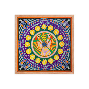 Huichol Yarn Painting Print • L - 158 - Huichol Arts