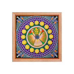 Huichol Yarn Painting Print • L - 158 - Huichol Arts
