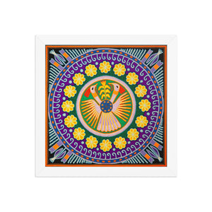 Huichol Yarn Painting Print • L - 158 - Huichol Arts