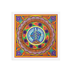 Huichol Yarn Painting Print • L - 161 - Huichol Arts