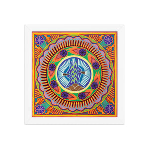 Huichol Yarn Painting Print • L - 161 - Huichol Arts