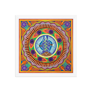 Huichol Yarn Painting Print • L - 161 - Huichol Arts