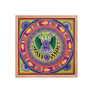 Huichol Yarn Painting Print • L - 166 - Huichol Arts
