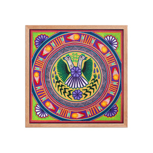 Huichol Yarn Painting Print • L - 166 - Huichol Arts