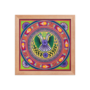 Huichol Yarn Painting Print • L - 166 - Huichol Arts