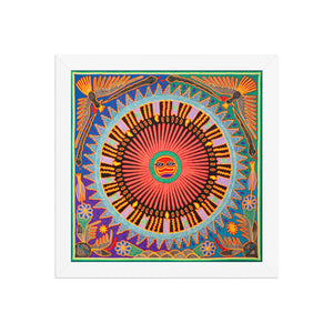 Huichol Yarn Painting Print • L - 171 - Huichol Arts