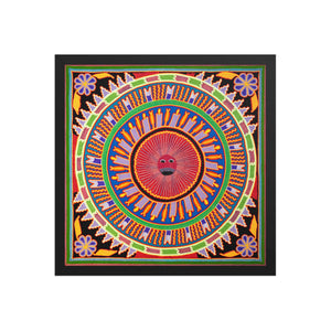 Huichol Yarn Painting Print • L - 173 - Huichol Arts