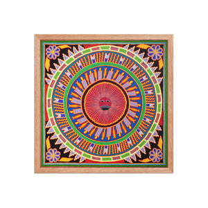 Huichol Yarn Painting Print • L - 173 - Huichol Arts