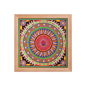 Huichol Yarn Painting Print • L - 173 - Huichol Arts