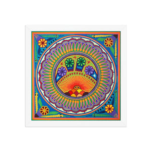 Huichol Yarn Painting Print • L - 174 - Huichol Arts