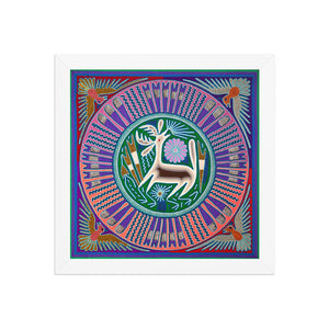 Huichol Yarn Painting Print • L - 176 - Huichol Arts