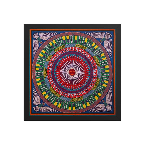 Huichol Yarn Painting Print • L - 177 - Huichol Arts