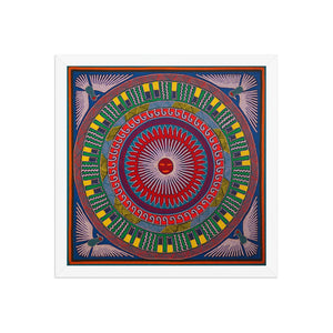 Huichol Yarn Painting Print • L - 177 - Huichol Arts