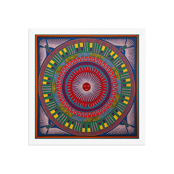 Huichol Yarn Painting Print • L - 177 - Huichol Arts