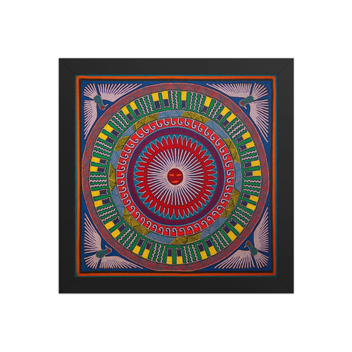 Huichol Yarn Painting Print • L - 177 - Huichol Arts