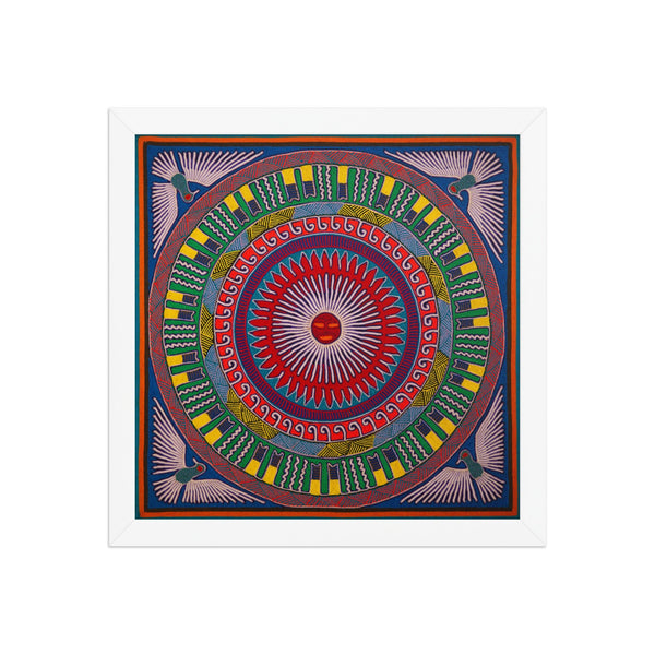 Huichol Yarn Painting Print • L - 177 - Huichol Arts