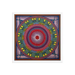 Huichol Yarn Painting Print • L - 177 - Huichol Arts