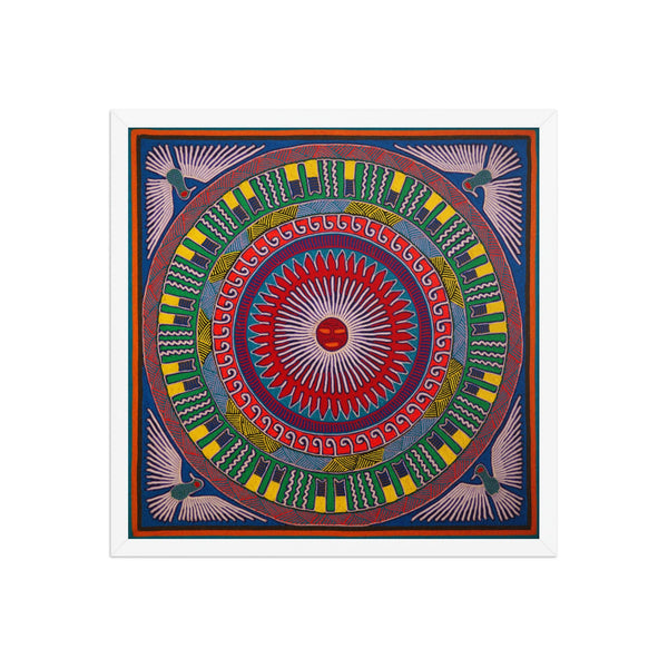 Huichol Yarn Painting Print • L - 177 - Huichol Arts