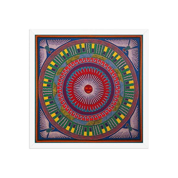 Huichol Yarn Painting Print • L - 177 - Huichol Arts