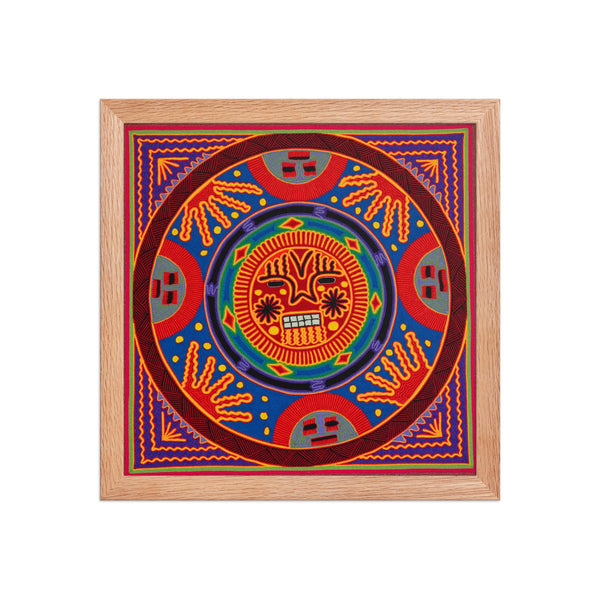 Huichol Yarn Painting Print • L - 180 - Huichol Arts