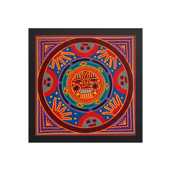 Huichol Yarn Painting Print • L - 180 - Huichol Arts