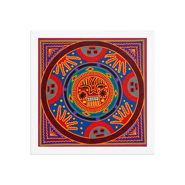 Huichol Yarn Painting Print • L - 180 - Huichol Arts