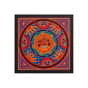 Huichol Yarn Painting Print • L - 180 - Huichol Arts