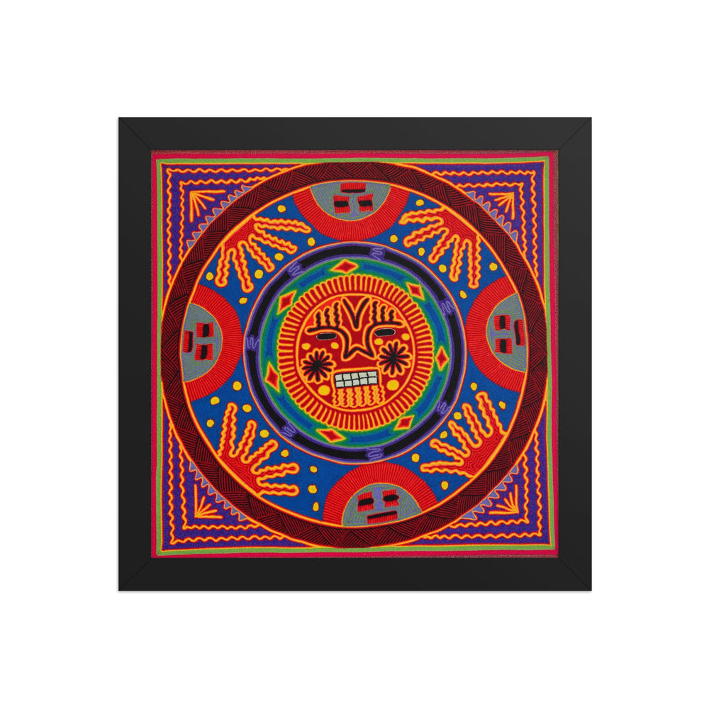 Huichol Yarn Painting Print • L - 180 - Huichol Arts