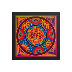 Huichol Yarn Painting Print • L - 180 - Huichol Arts