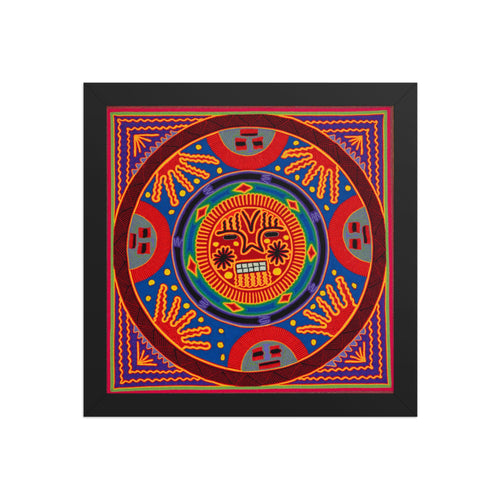 Huichol Yarn Painting Print • L - 180 - Huichol Arts