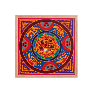 Huichol Yarn Painting Print • L - 180 - Huichol Arts