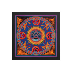 Huichol Yarn Painting Print • L - 182 - Huichol Arts