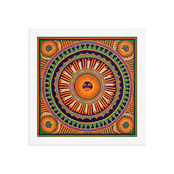 Huichol Yarn Painting Print • L - 185 - Huichol Arts