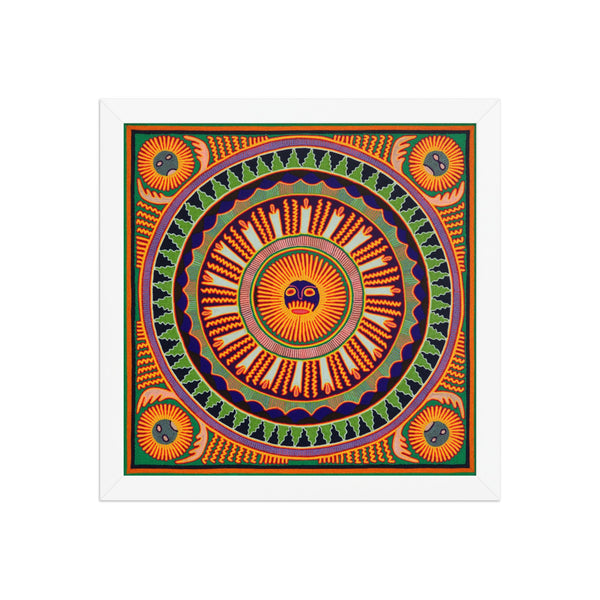 Huichol Yarn Painting Print • L - 185 - Huichol Arts