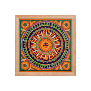 Huichol Yarn Painting Print • L - 185 - Huichol Arts