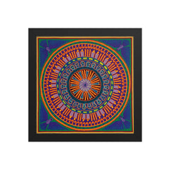 Huichol Yarn Painting Print • L - 187 - Huichol Arts