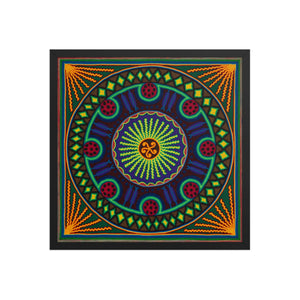 Huichol Yarn Painting Print • L - 191 - Huichol Arts