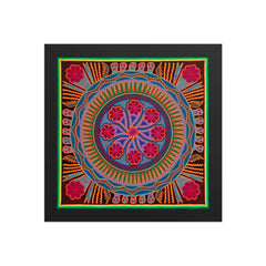 Huichol Yarn Painting Print • L - 193 - Huichol Arts
