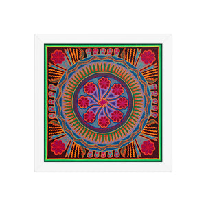 Huichol Yarn Painting Print • L - 193 - Huichol Arts