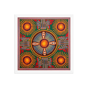 Huichol Yarn Painting Print • L - 205 - Huichol Arts