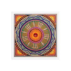 Huichol Yarn Painting Print • L - 209 - Huichol Arts