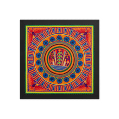 Huichol Yarn Painting Print • L - 212 - Huichol Arts