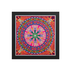 Huichol Yarn Painting Print • L - 215 - Huichol Arts