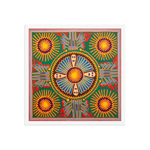 Huichol Yarn Painting Print • L - 217 - Huichol Arts